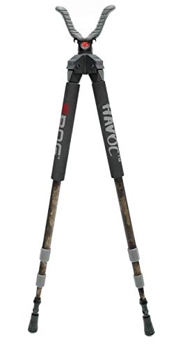 BOG HAVOC CAMO BIPOD SHOOTING REST WITH LIGHTWEIGHT 1100484 - CAMO - Like New