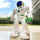 Ruko 1088 Large Robot Toys STEM Programmable Remote Control Robot - Green - Brand New