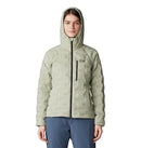 Mountain Hardwear Women's StretchDown Hoody 2024, White Sage, XS - Brand New