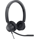 DELL PRO STEREO HEADSET WITH MICROPHONE - BLACK - Like New
