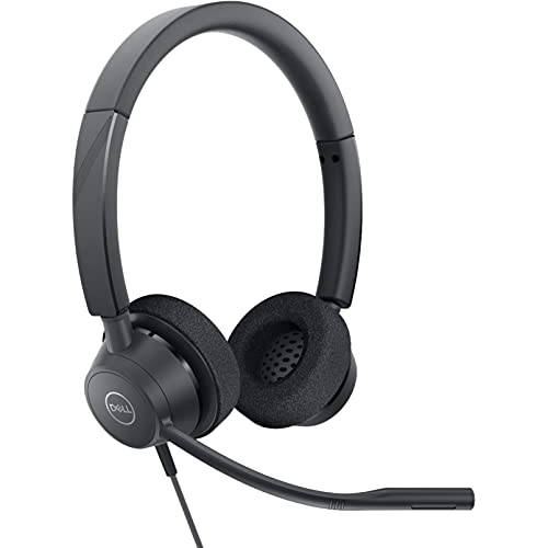 DELL PRO STEREO HEADSET WITH MICROPHONE - BLACK - Like New