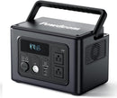 Powdeom 700W Portable Power Station AC Outlet 614Wh LiFePO4 EN700Q - Black - Like New