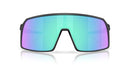 OAKLEY SUTRO ASIAN FIT SUNGLASSES - MATTE BLACK/PRIZM SAPPHIRE - SIZE 60 - Like New