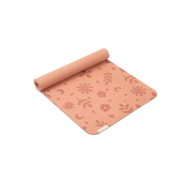 BLOGILATES BEGINNER LIGHTWEIGHT YOGA MAT - RUST (4MM) - Like New