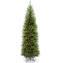 NATIONAL TREE COMPANY ARTIFICIAL SLIM TREE KINGSWOOD FIR 7.5 FEET KW7-500-75 - Like New