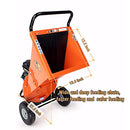 EFCUT C30 Wood Chipper Shredder Mulcher 7HP 212cc Heavy Duty - ORANGE/BLACK - Like New