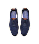 C27960 COLE HAAN MEN'S STITCHLITE WING OXFORD NAVY/IVORY SIZE 10 - Like New