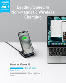 Anker 313 Wireless Charging Stand, Qi-Certified, 10W (No AC - Scratch & Dent