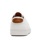 753 STEVE MADDEN MEN'S FENTA FASHION SNEKER SIZE: MEN 10.5 WHITE - Like New