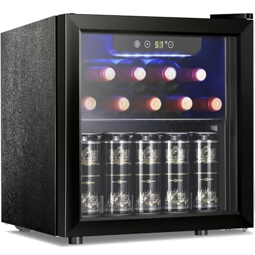 ANTARCTIC STAR 12 BOTTLE/48 CAN MINI FRIDGE COOLER - BEVERAGE REFRIGERATOR BLACK - Like New