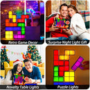 AVEKI TANGRAM STACKABLE NIGHT LIGHT AVEKI LED 7 COLORS C2501 - MULTICOLOR - Like New