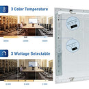 CycevSun 2x4 LED Flat Panel, 3000K 4000K 5000K Selectable, Dimmable, 4 Pack - Like New