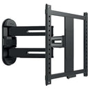 SANUS HEIGHT ADJUSTABLE FULL MOTION TV WALL MOUNT – TVS UP 65” - BLACK - Like New