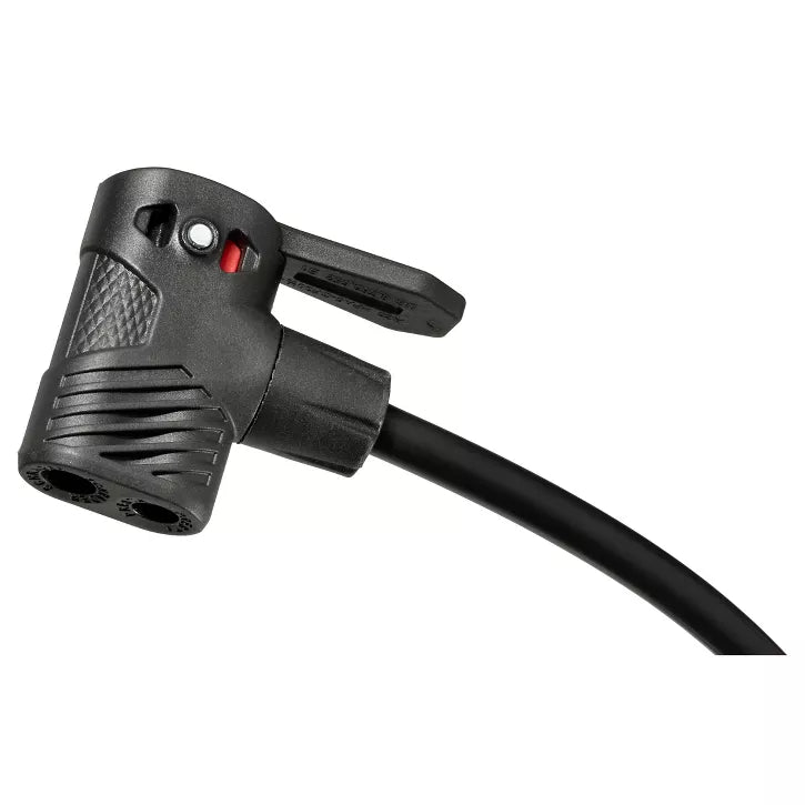 SCHWINN CYCLONE TIRE FLOOR PUMP - ORANGE - Like New