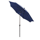 ASTELLA UMBRELLA ALUS SERIES 9 FT. ECONOMY MARKET UMBRELLA - NAVY BLUE/BRONZE - Like New