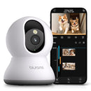 BLURAMS PET CAMERA 2K 360° DOG CAMERA WITH PHONE APP PTZ INDOOR A31 - WHITE - Brand New