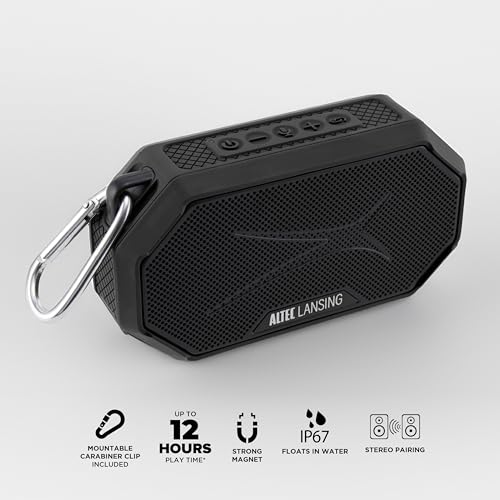 ALTEC LANSING - BLUETOOTH HYDRAMINI 2.0 EVERYTHINGPROOF PORTABLE SPEAKER - Brand New