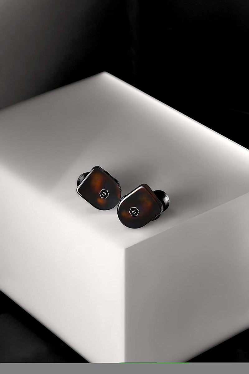 Master & Dynamic MW07TS Bluetooth True Wireless Earphones Tortoise Shell - Like New