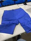 GALAXY BY HARVIC ROYAL BLUE SHORTS SIZE: MEN 34 - NAVY BLUE - Brand New