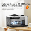 COWSAR IC3915SY 1.6 QUART ICE CREAM MAKER MACHINE - STAINLESS STEEL - Like New