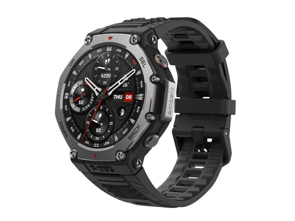 Amazfit T-Rex 3 Onyx, Smart Watch 48mm