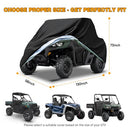 NEVERLAND UTV Cover 300D Waterproof Outdoor Storage 2-3 Seater B0GS4N6NLT - Brand New