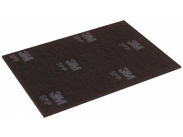 SCOTCH-BRITE SPP14X28 STRIPPING PAD,28 IN X 14 IN,MAROON,PK10 - MAROON - Brand New