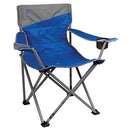COLEMAN BIG-N-TALL CAMPING CHAIR - WATER-RESISTANT XL - BLUE/GRAY - Like New
