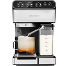 CHEFMAN 6-In-1 Espresso Machine with Built-In Milk Frother, 15-BARPUMP, Silver - Like New