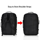 Hynes Eagle Carry on Backpack 38L Flight Approved Weekender Bag - Black - Like New