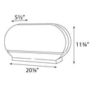 Palmer Fixture RD0027-02 Twin Jumbo Toilet Paper Dispenser, Black Translucent - Brand New