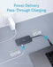 ANKER USB C HUB 341 USB-C HUB 7-IN-1 4K HDMI 100W POWER DELIVERY - GRAY - Like New