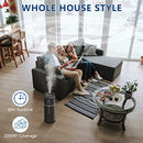 JUNICHY HUMIDIFIERS 9L HUMIDIFIERS FOR LARGE ROOM - BLACK/ROSE GOLD - Like New
