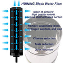 Huining 2PCS Black Water Filters - Household Gravity Filter System - Black - Brand New