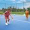 B SPORTS B TOYS KIDS PICKLEBALL GAME WOODEN PADDLE SET BX2347Z - BLUE/ORANGE - Like New