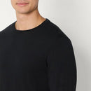 AMAZON ESSENTIALS MENS' SLIM FIT COTTON CREW NECK UNDERSHIRTS BLACK/WHITE M - Like New