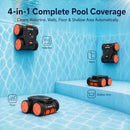 IQUAVIA CORDLESS POOL ROBOT VACUUM FOR INGROUND POOLS WITH APP AND REMOTE - Like New