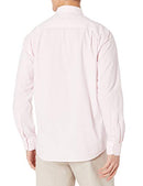 AMAZON ESSENTIALS MEN LONG-SLEEVE CASUAL POPLIN SHIRT - SIZE: MEN XXL - PINK - Brand New