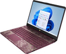 HP 15.6" 1366X768 I5-1155G7 12GB 512GB SSD WIN 11 HOME - OPULEN TAUBERGINE - Like New