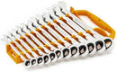 GEARWRENCH 16 PIECE RATCHETING COMBINATION WRENCH SET, METRIC, 9416 - SILVER - Brand New