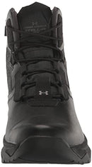 Under Armour Men's Stellar G2 6" Side Zip Boot Black Pitch Gray - Size 10 - Like New