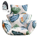 Rkufoze Soft Polyester Pillow Hawaii Egg Chair Cushion Headrest 18x4 - Red - Brand New