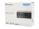 Pioneer Electronics BDR-212UBK 16x Internal BD/DVD/CD Writer Supports