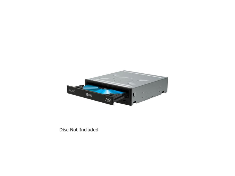 LG Electronics 14x SATA Blu-ray Internal Rewriter without Software, Black
