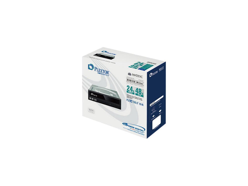 PLEXTOR CD/DVD Burners (RW Drives) 24X DVD+R 8X DVD+RW 12X DVD+R DL 24X DVD-R 6X