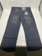 BLU ROCK MEN'S COMFORT STRETCH SLIM STRAIGHT FLEX JEANS - SIZE:36X31 - JET BLACK - Brand New