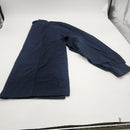 ACTION THREAD APARREL LIGHTWEIGHT LONG SLEEVE TEE SWEATER - SIZE: MEN M - NAVY - Brand New