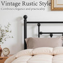 VECELO Twin Size Metal Platform Bed Frame Heavy Duty Slat Foundation B0CWRDP4JZ - Brand New