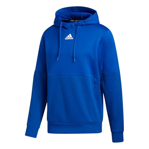 FQ0159 Adidas Men's Team Training Pullover Hoodie Team Royal Blue/White XL - Like New
