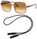 RAY-BAN RB1973 SUNGLASSES BUNDLETRANSPARENT LIGHT BROWN RB 1973 128151 - Like New